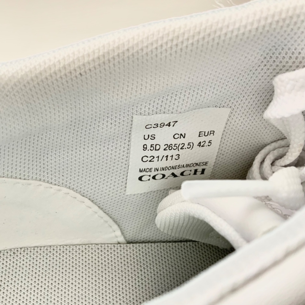COACH Restored Citysole Mid Top White Leather Sneakers Trainers COMFORTABLE SHOE - Picture 11 of 16